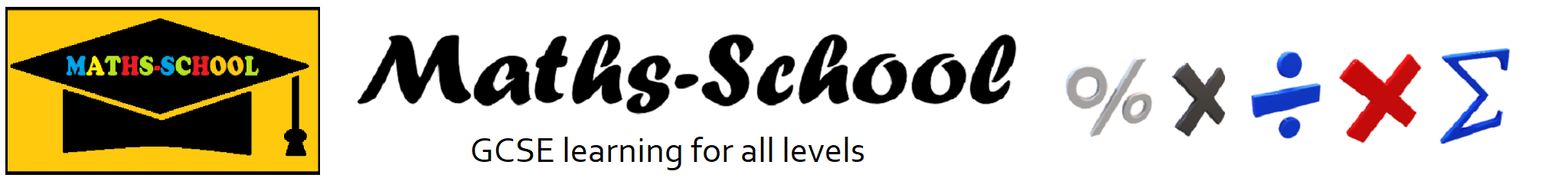 Maths School - Free GCSE Learning site